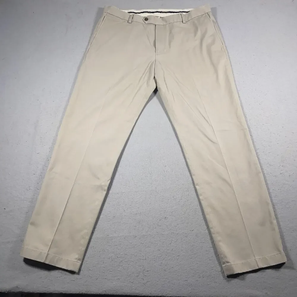 Brooks Brothers Advantage Chino Pants Mens 38x32 Straight Milano Classic Fit‎